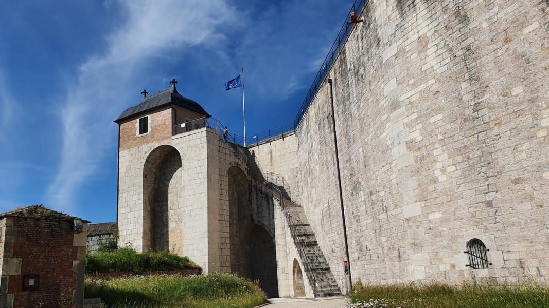Aufgang zu den Rondengängen der Zitadelle