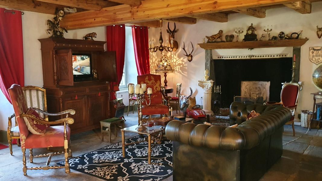 Aufenthaltsraum für Gäste im Chateau