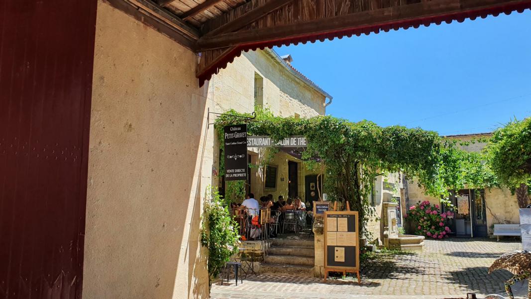 Gemütliches Restaurant in Saint Emilion