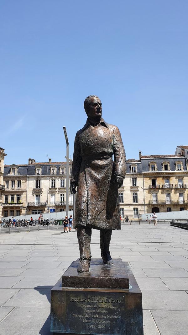 Pont Jacques Chaban-Delmas -ehem. Bürgermeister von Bordeaux