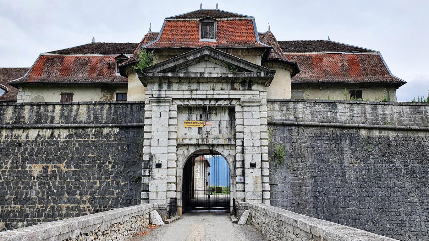 Eingang zum Fort Barraux