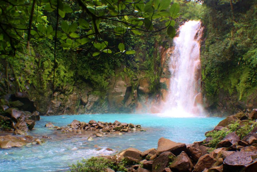 Wasserfall des Rio Celestre