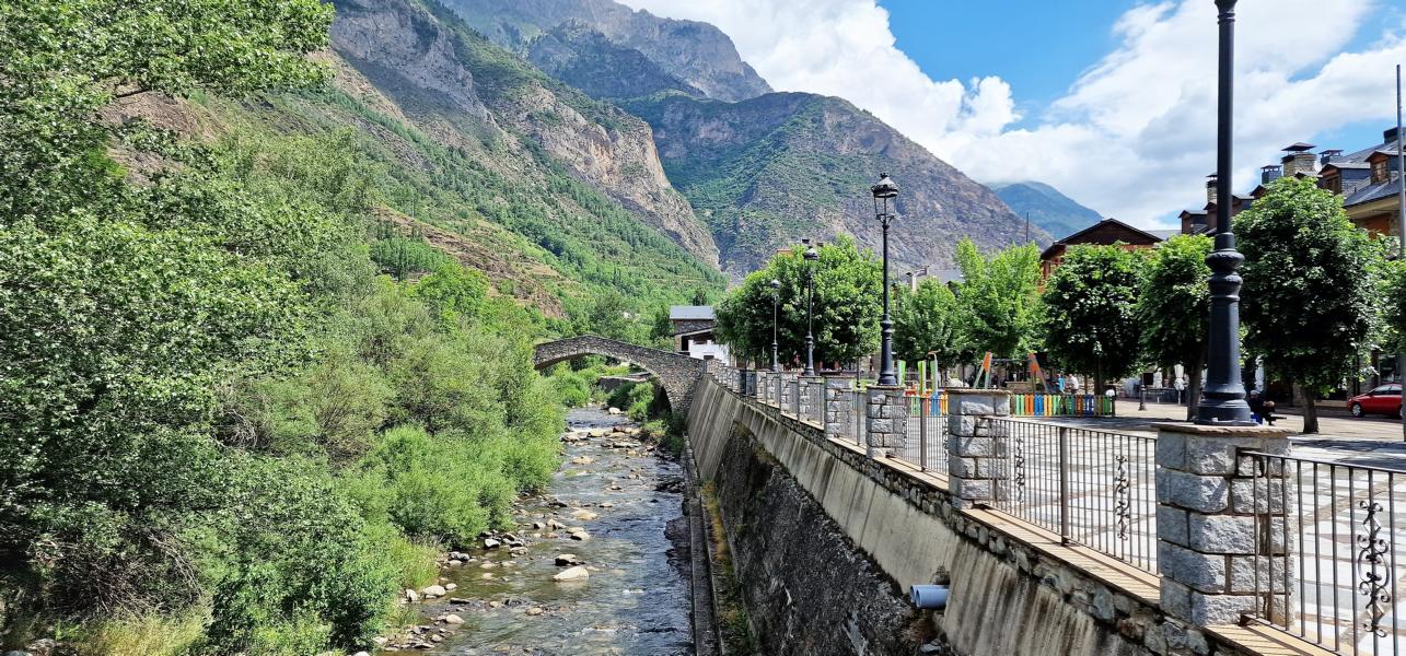 Esera-Brücke in Benasque