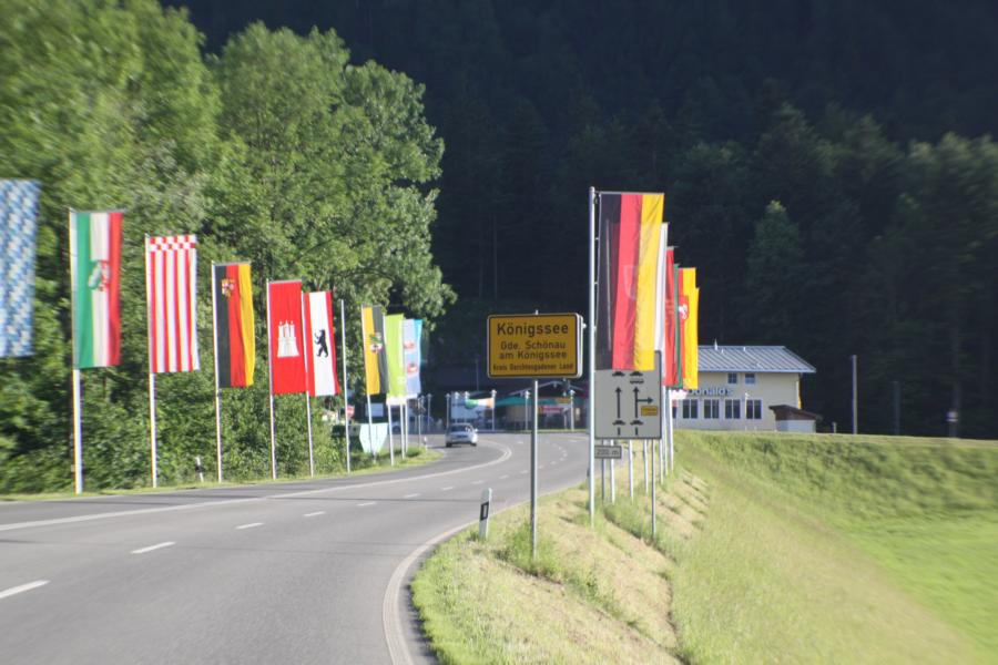 Am Nachmittag desAnkunftstages fuhren wir noch an den Königssee.
