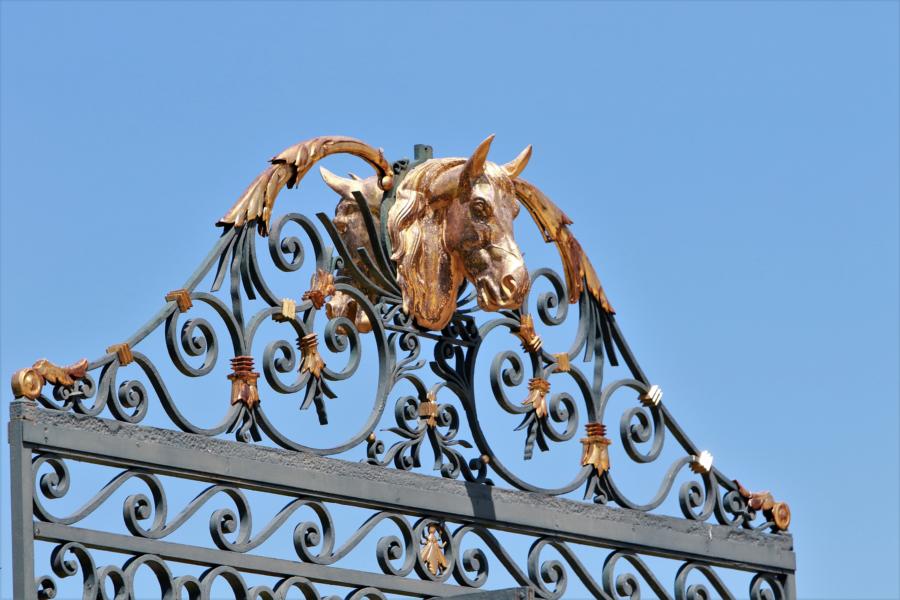 Eingangstor zum Haras du Pin