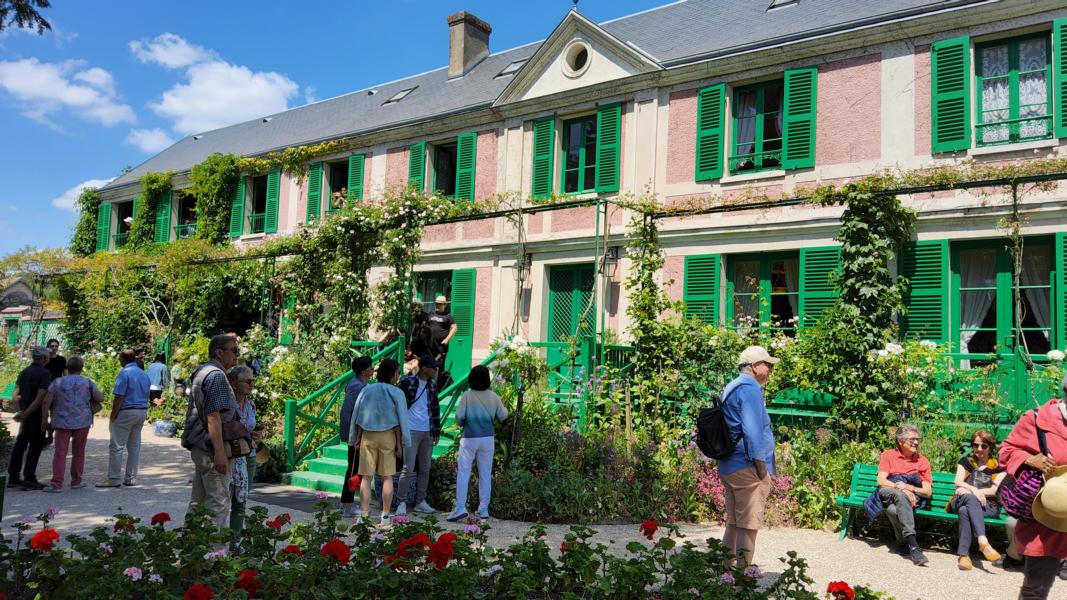 Wohnhaus von C. Monet in Giverny