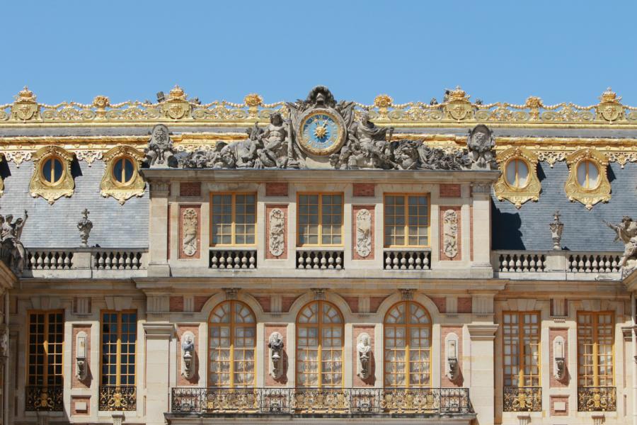 Fassade des Schlosses