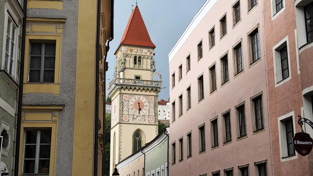 Turm des Rathauses