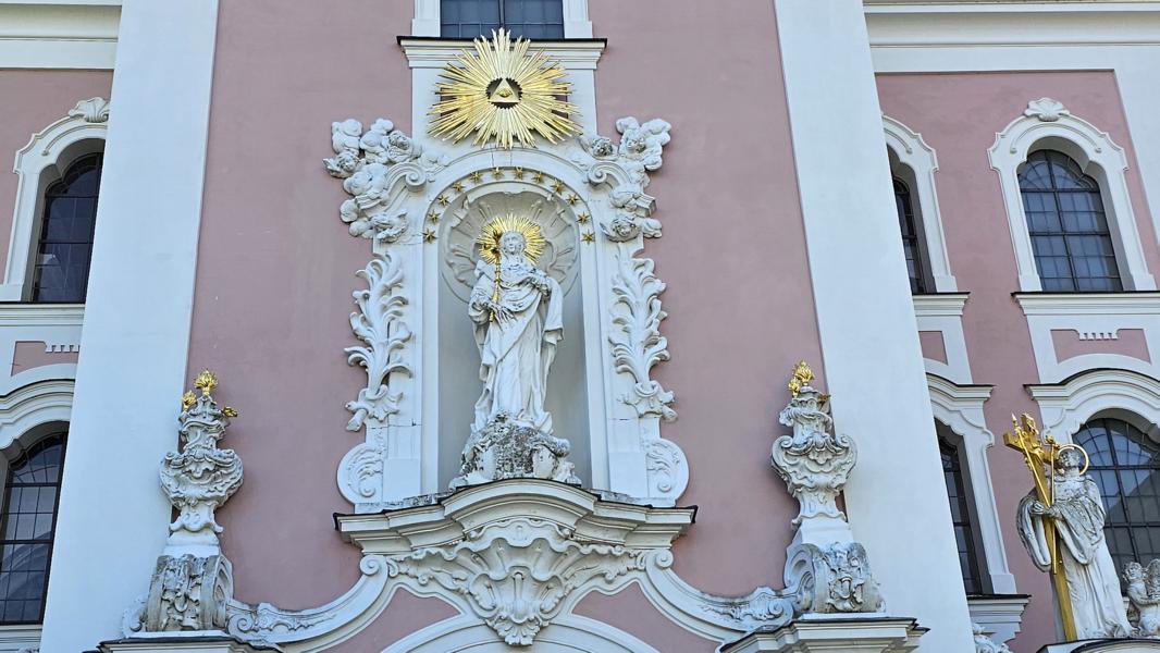 Die Asam-Kirche im Kloster Aldersbach 