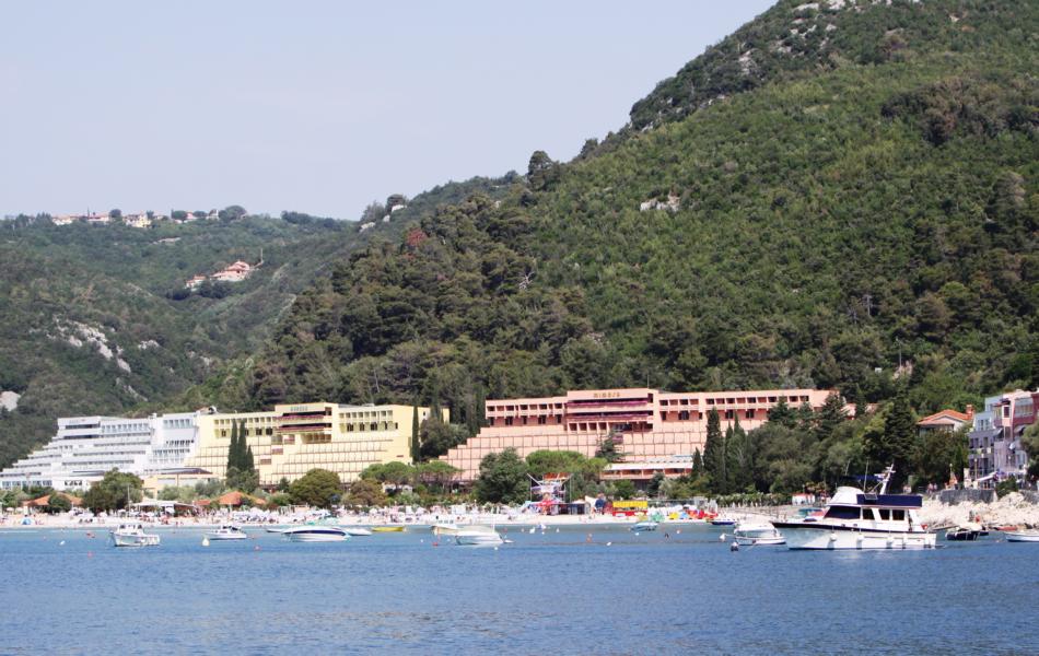 In Rabac sind in den letzten Jahren viele Hotels entstanden.