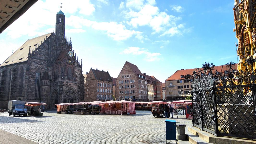 Hier findet der Christkindelmarkt statt.
