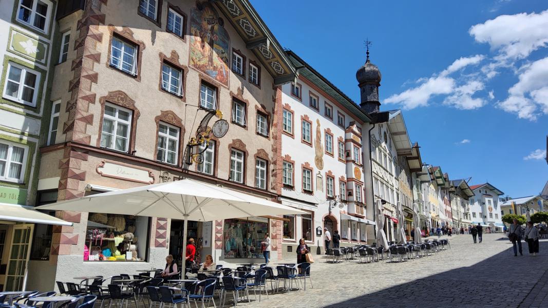 Marktstraße in Bad Tölz