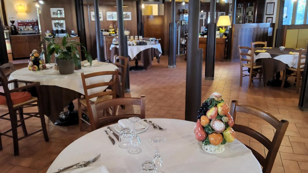 Abendessen im Restaurant Cavazzone