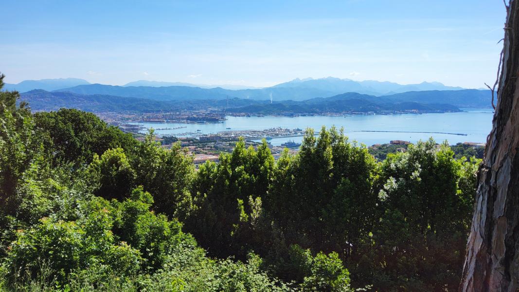 Blick auf La Spezia