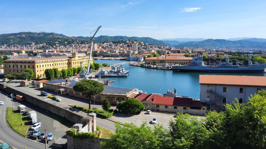 Hafengelände von La Spezia