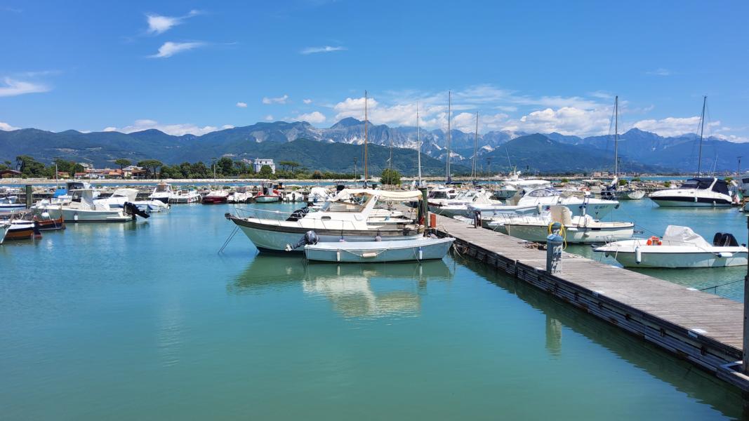 Yachthafen in Bocca di Magra
