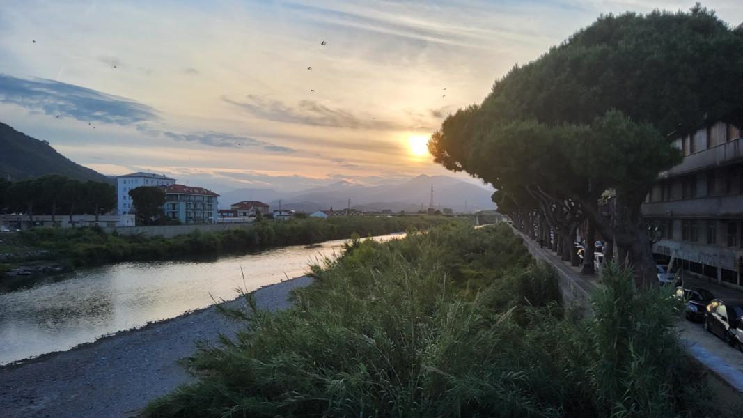Fluss Centa 