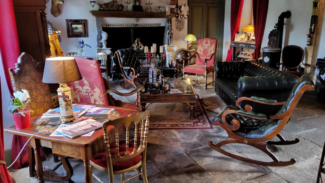 Aufenthaltsraum im Schloss