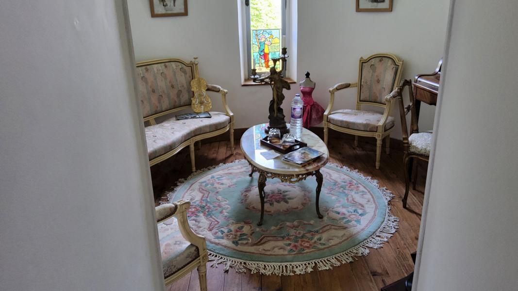 Sitzecke im Schlafzimmer