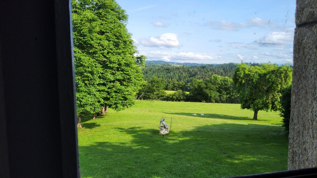 Blick in das Schlossgelände