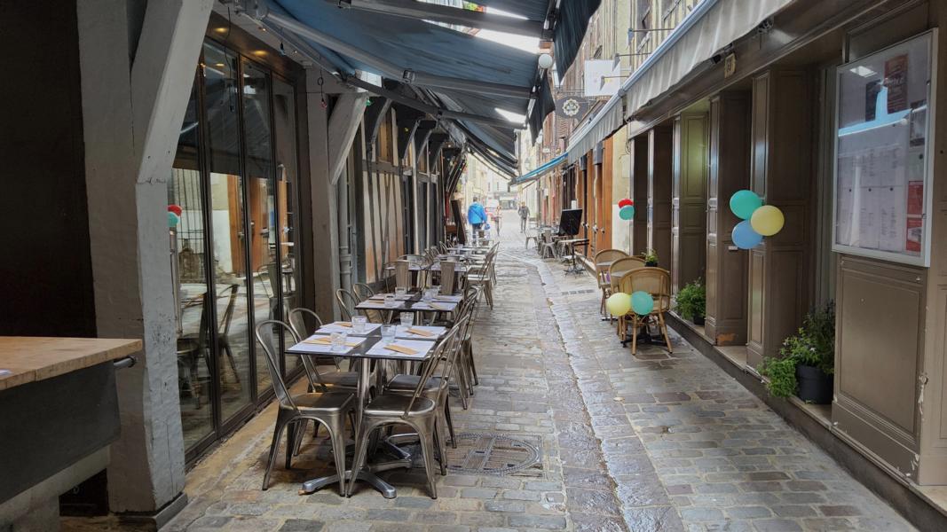 Früh sind noch viele Plätze frei.