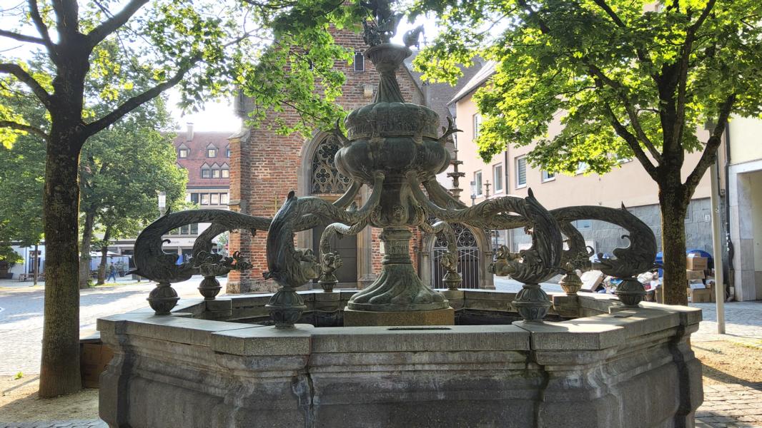 Alter Brunnen in Ulm