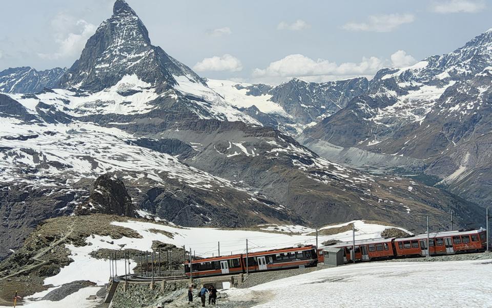 Abfahrt nach Rotenboden