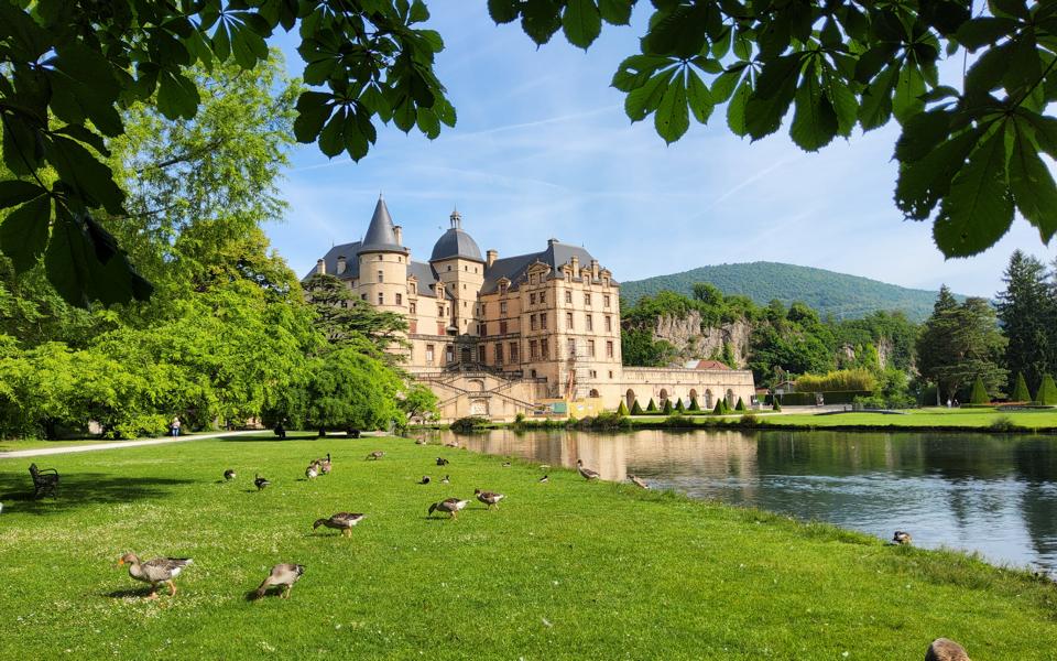 Blick auf das Schloss