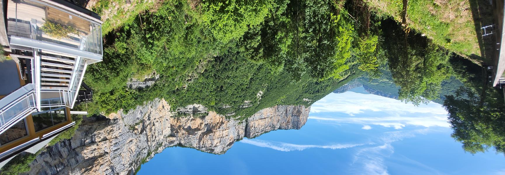 Bkick in die Landschaft des Vercors