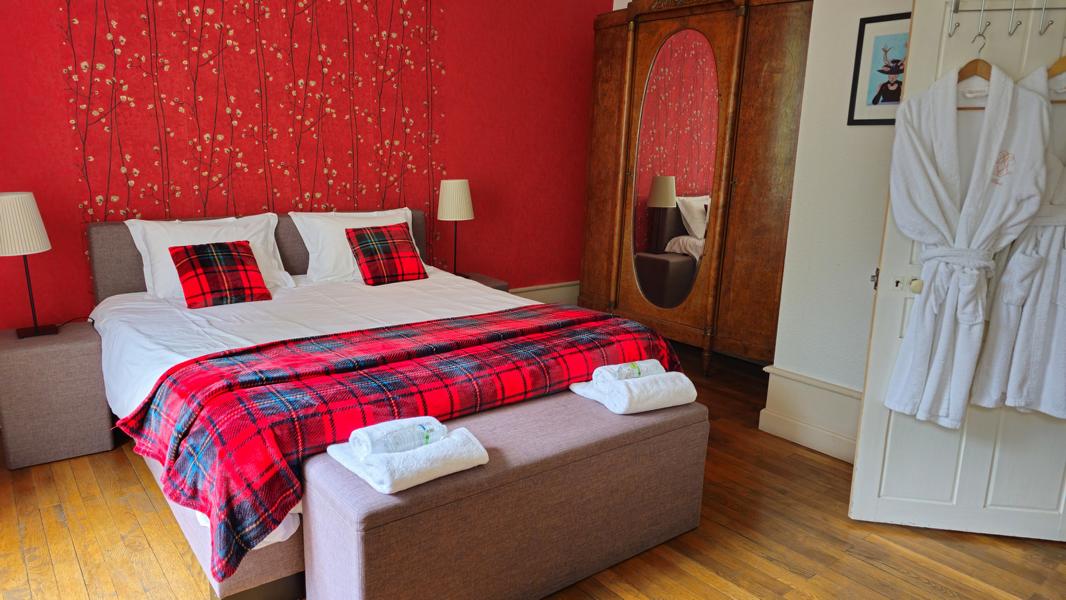 Schlafzimmer bei Patricia und Ludo