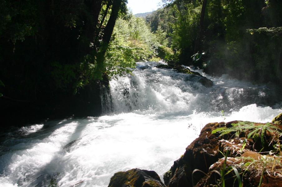 Am Wasserfall Salto del Indio machten wir einen Zwischenstopp.