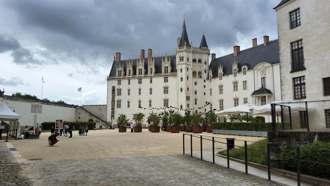 Innenhof des Schlosses