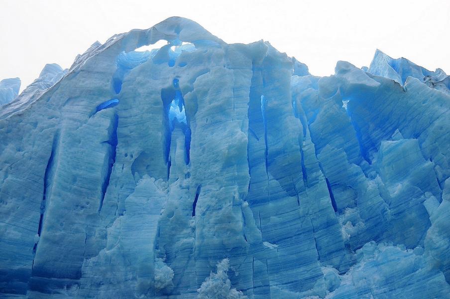 Das war der geringste Abstand zwischen uns auf dem Boot und den Eismassen.