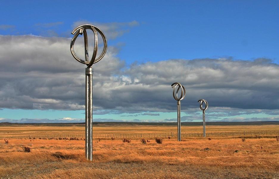 Solche Windräder hatten wir bisher nocht nicht gesehen.