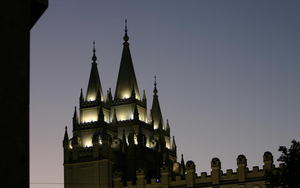 Etwa die Hälfte von Salt Lake Citys Bevölkerung sind Mitglieder der Kirche Jesu Christi der Heiligen der Letzten Tage.