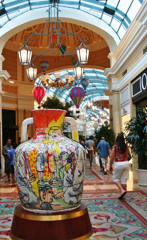 Dekoration im Bellagio.