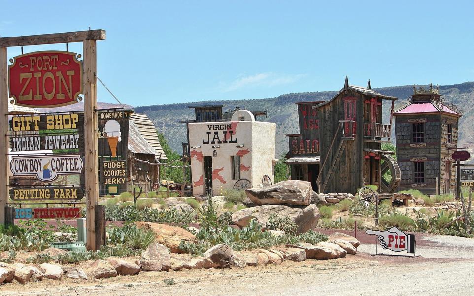 Das Fort Zion war unsere erste Raststation.