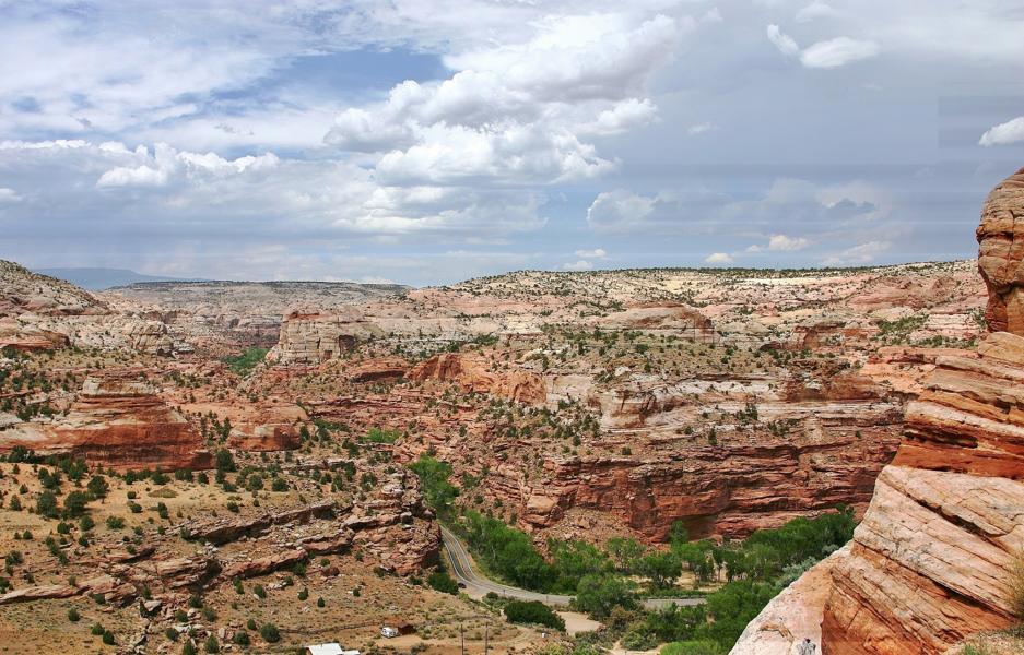 Bald ist Capitol Reef erreicht.