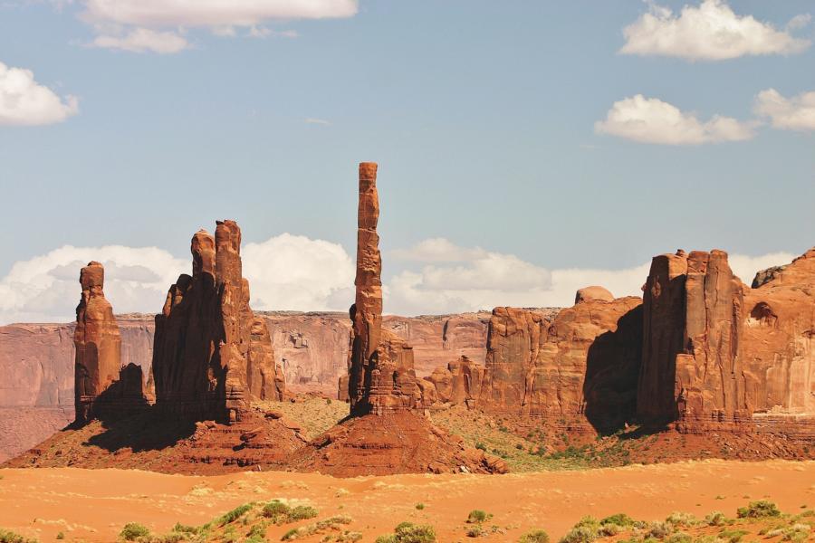 Totem Pole und Yei-Bi-Chei.