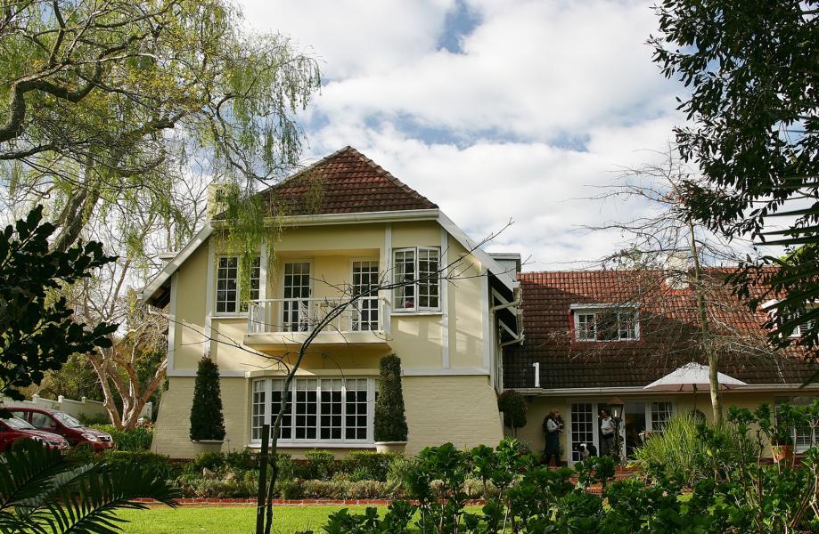 Hier in Kapstadt, im Stadtteil Constantia, verbrachten wir 4 Tage.