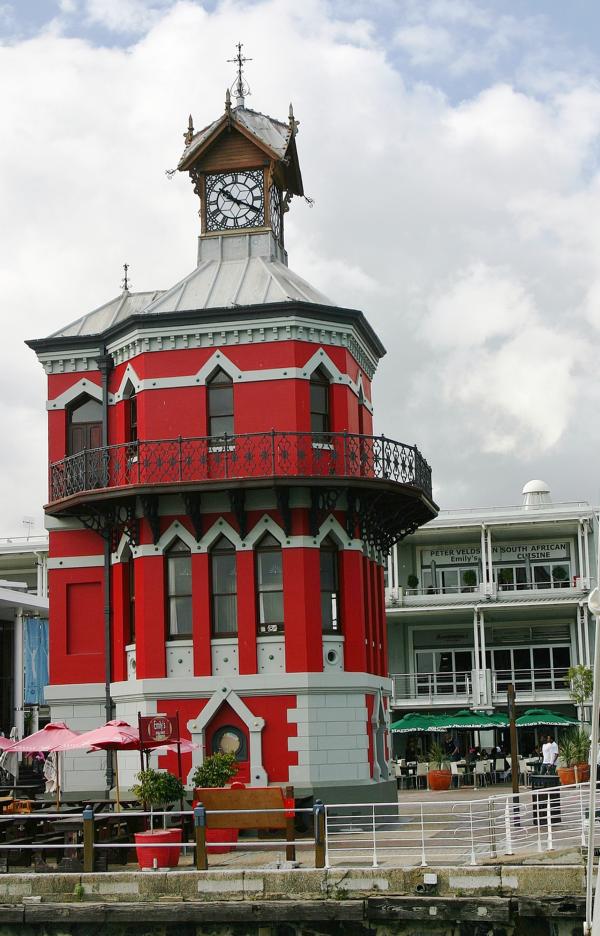 Dazu gehörte auch der alte Uhrturm.