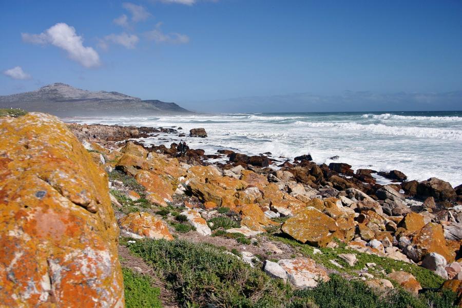 Strandabschnitt in  der False Bay.