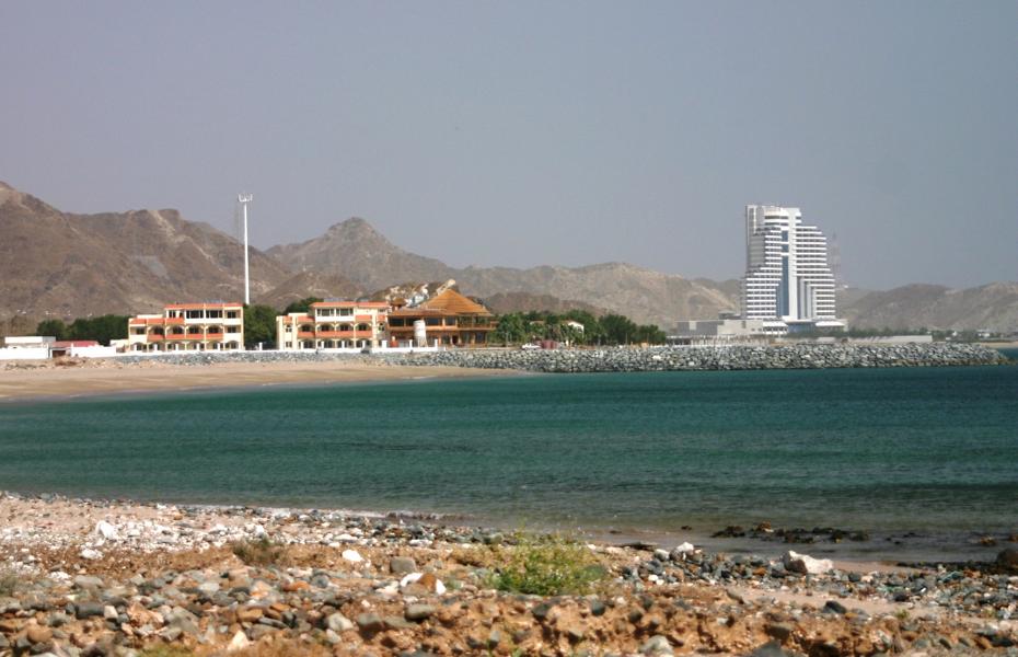 Strand nördlich von Fujairah.