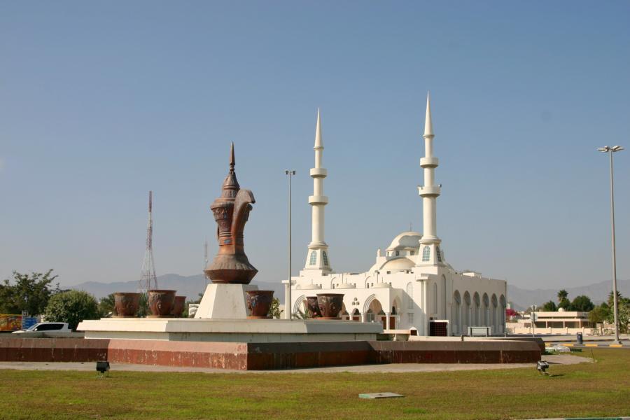 Moschee in Fujairah.