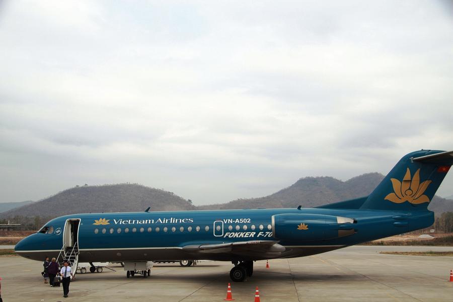 Der kurzweilige pünktliche Flug von Luang Prabang nach Siem Reap verlief problemlos.