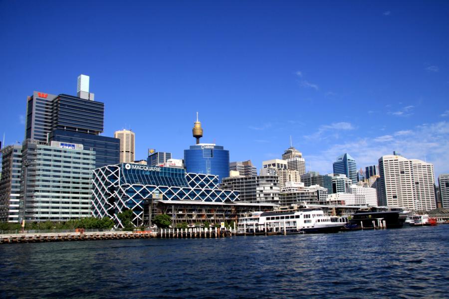 Vom Circular Quay unternahmen wir eine Hafenrundfahrt.