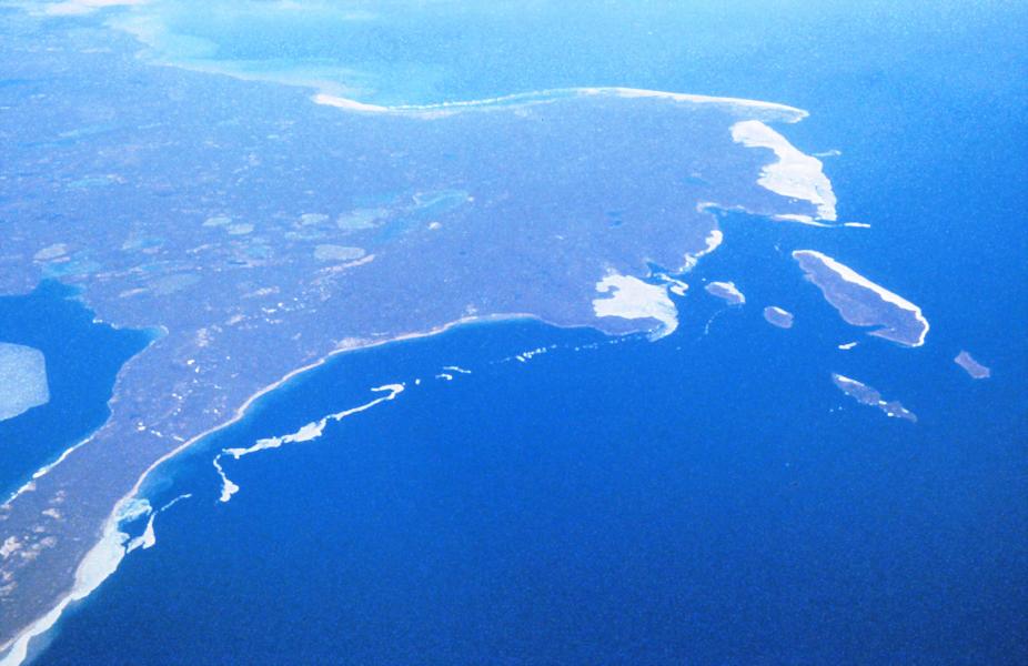 Island ist erreicht.