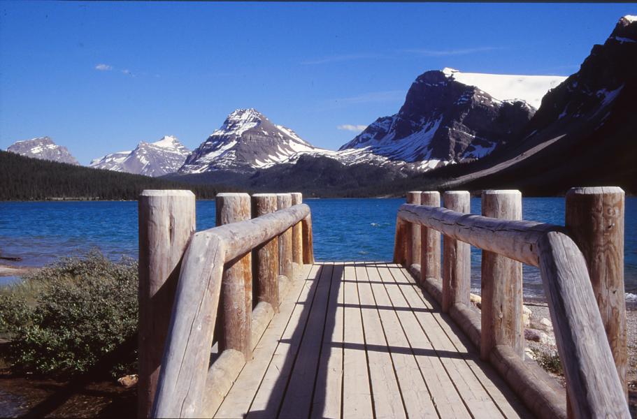 Der Bow Lake ist ein 3,21 km² großer See im Westen der kanadischen Provinz Alberta. Er wird von Gletschern gespeist und fließt durch den Bow River ab. Er liegt als einer von vielen Seen am Icefields Parkway im Banff-Nationalpark in den kanadischen Rocky Mountains auf einer Höhe von 1920m.