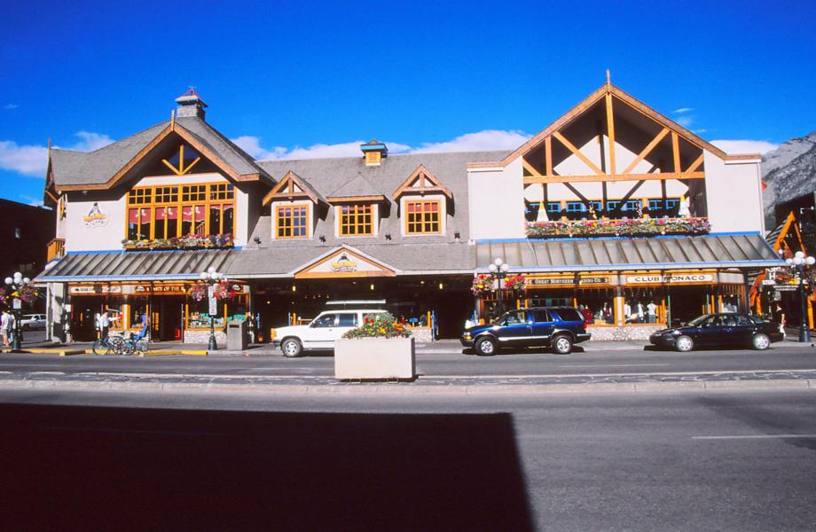Banff besitzt viele Restaurants.