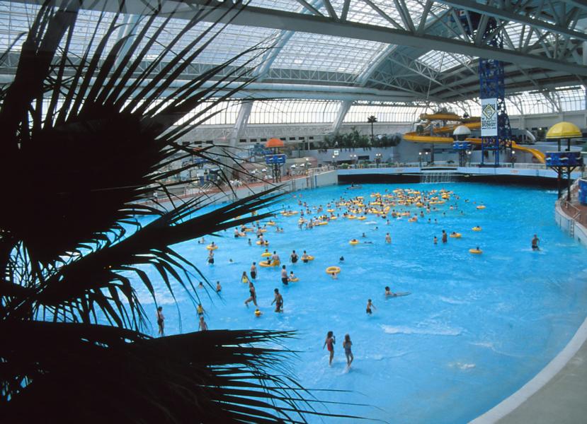 Spaßbad in der West Edmonton Mall. 